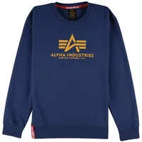 Alpha Industries Basic Sweatshirt New Navy / Wheat 3XL