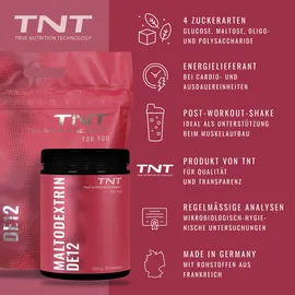 TNT Maltodextrin DE12 neutral Pulver 1000 g