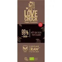 Lovechock Rohkostschokolade 99% Cacao bio