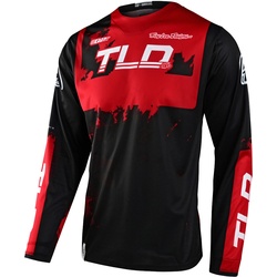 Troy Lee Designs GP Astro 2022 Motocross Jersey, schwarz-rot, Größe M für Männer