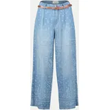 Cartoon Hose Klassisch Blau 42