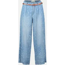 Cartoon Hose Klassisch Blau 42