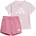 Kinder Sportanzug Essentials Kids Set I BL T-SET 160 JC9639 104 in Pink Clpink/White
