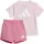 Kinder Sportanzug Essentials Kids Set I BL T-SET 160 JC9639 104 in Pink Clpink/White