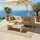 Oviala Loungesofa beige