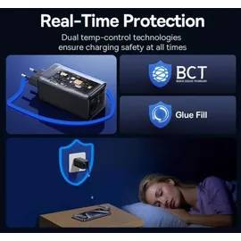Baseus GaN6 Pro 100W EU Inkl. Ladekabel 1m Schwarz