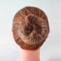 Mex pro Hair Dutt-Haarnetz/Knotennetz für helles Haar (2 Stück)
