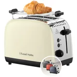 Russell Hobbs Colours Plus 2S Toaster Cream