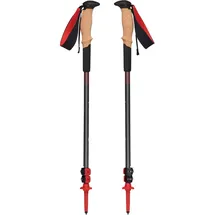 Black Diamond Pursuit Shock 125-140 cm grau-rot