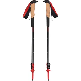 Black Diamond Pursuit Shock 125-140 cm grau-rot