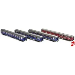 HOBBYTRAIN H43021 H0 4-tlg. Messezug Hannover, DB, Ep. IV