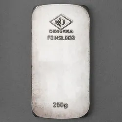 Silberbarren 250g DEGUSSA (Resale)
