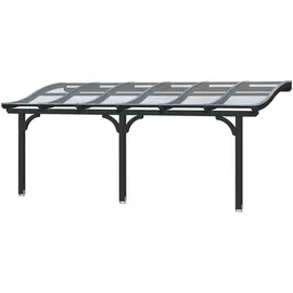 SKANHOLZ Terrassenüberdachung Venezia 648 x 239 cm grau