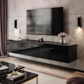 lookway Hängende, WOHNWAND COLGANTE mit LED Beleuchtung