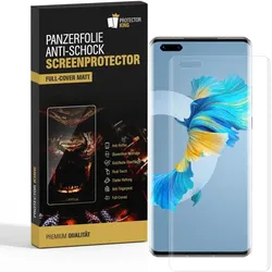 4x Displayschutzfolie für Huawei Mate 40 Pro FULL COVER Displayfolie MATT