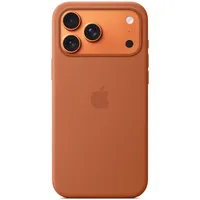 Apple iPhone 17 Pro Max Silikon Case mit MagSafe Terracotta