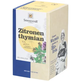 Sonnentor Zitronenthymian Kräutertee bio (18Btl)