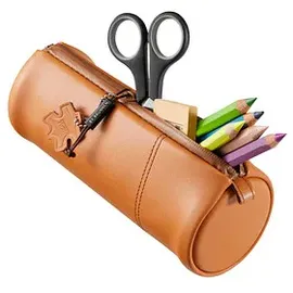 Brunnen Schlampermäppchen s'maepp braun, 22,0 x 8,0 cm