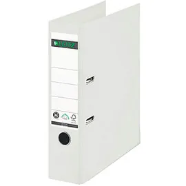 Leitz 1007 Ordner signalweiß Karton 8,0 cm DIN A4