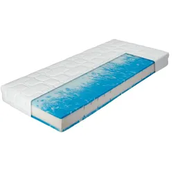 Gel-/Komfortschaum-Matratze  Duo Gel Comfort , weiß , Maße (cm): B: 140 H: 20
