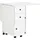 Homcom Klapptisch 120 x 60 x 76,5 cm Weiß