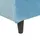 Beliani Fitou 90 x 200 cm Hellblau