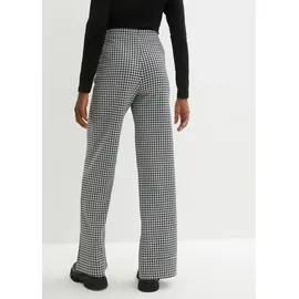 bonprix Stretch-Hose Loose Fit Schwarz 40/42