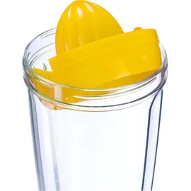Westmark Mix- und Schüttelbecher 0,5 l Klar/Grün/Gelb