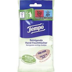 Tempo Reinigende Hand-Feuchttücher 10ST