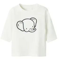 name it Langarmshirt Nbmbror Cloud Dancer, 80