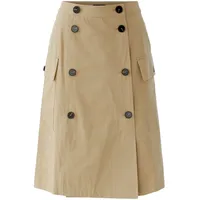 Oui Wickelrock Maxirock Braun 34