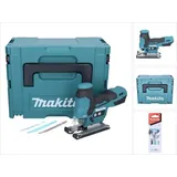 Makita - djv 185 zj Akku Pendelhubstichsäge 18 v Brushless + 3 tlg. Stichsägeblatt Set + Makpac - ohne Akku, ohne Ladegerät