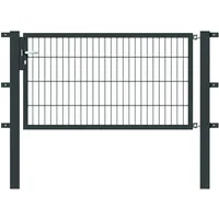 GAH Alberts Zauneinzeltür 150 x 80 cm anthrazit