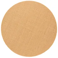Snapstyle Sisal Natur Teppich, Rund Nuss 133x133cm