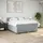 vidaXL Boxspringbett 180 x 200 cm Hellgrau
