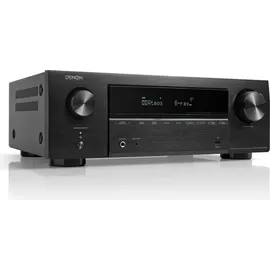 Denon AVR-X1800HDAB 7.2 AV Receiver Schwarz 8K Dolby Atmos, HEOS Built-in