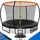 Kesser KESSER® Trampolin Gartentrampolin TÜV Rheinland GS Zertifiziert Kindertrampolin bis 150 kg Komplettset mit Sicherheitsnetz, Leiter, Randabdeckung, Seitentasche & Zubehör