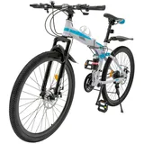 Tenddya 26 Zoll Mountainbike, 21 Gang Fahrrad mit Scheibenbremsen Mountain Bike MTB Fahrräder für Jungen, Mädchen, Damen & Herren