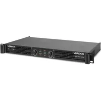 Vonyx VDA1000 2X 500W (Endstufe), Effektgerät, Schwarz