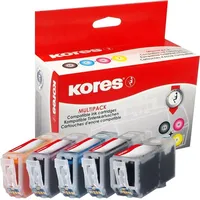 KORES Multi Pack Tinte G1508KIT ersetzt Canon PGI-520BK/