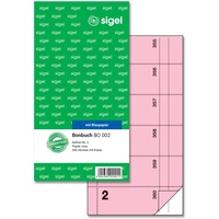 Sigel BO002 Bonbuch Nr. 2, rosa,