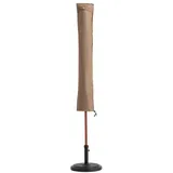 Lumaland Abdeckung Für Sonnenschirm 136 x 23,5/25 cm Beige