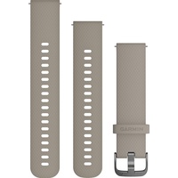 Garmin Schnellwechsel Ersatzarmband 20mm Silikon Sandstein/Schiefer 127-205mm (010-12691-09)