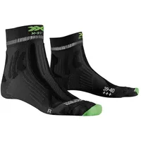X-Socks Trail Run Energy 4.0 Laufsocken Opal Black/Effektor Green 35-38