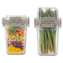 freshchoice LOCKIT Frischhaltedosen-Set 6-tlg Beige
