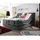 Lomadox Boxspringbett Hotelbett Doppelbett Manaus-09 in Anthrazit, Komfort Topper, 180 x 200 cm, H2, elektrisch verstellbar, Taschenfederkern-Matratze