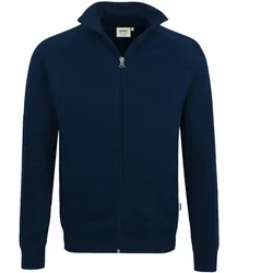 Sweatjacke "COLLEGE" 606 mit Reißverschluss - 3XL - tinte