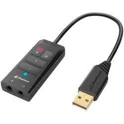 Sharkoon SB2 - Soundkarte - USB - CMedia CM108B