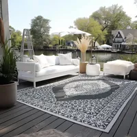 ELLE DECORATION Meekly Wendeteppich 80 x 150 cm Schwarz