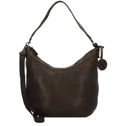 Harbour 2nd Anchor Love Amar Schultertasche Leder 33 cm chocolate brown